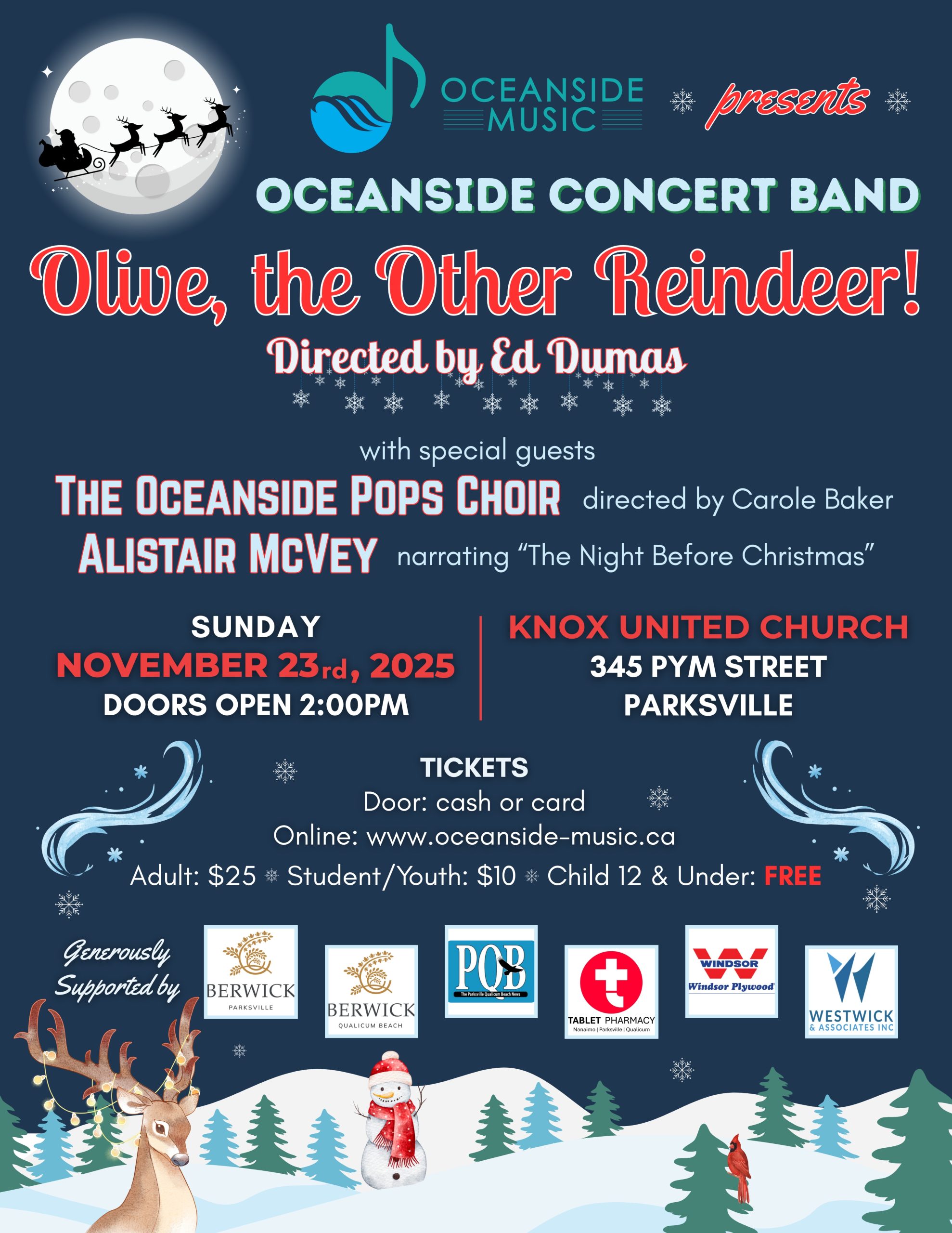 FINAL Olive, the Other Reindeer – Flyer