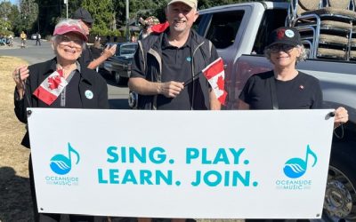 Oceanside Music Celebrates Canada Day in Parksville