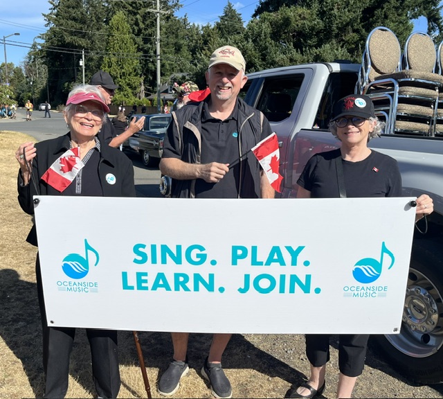 Oceanside Music Celebrates Canada Day in Parksville
